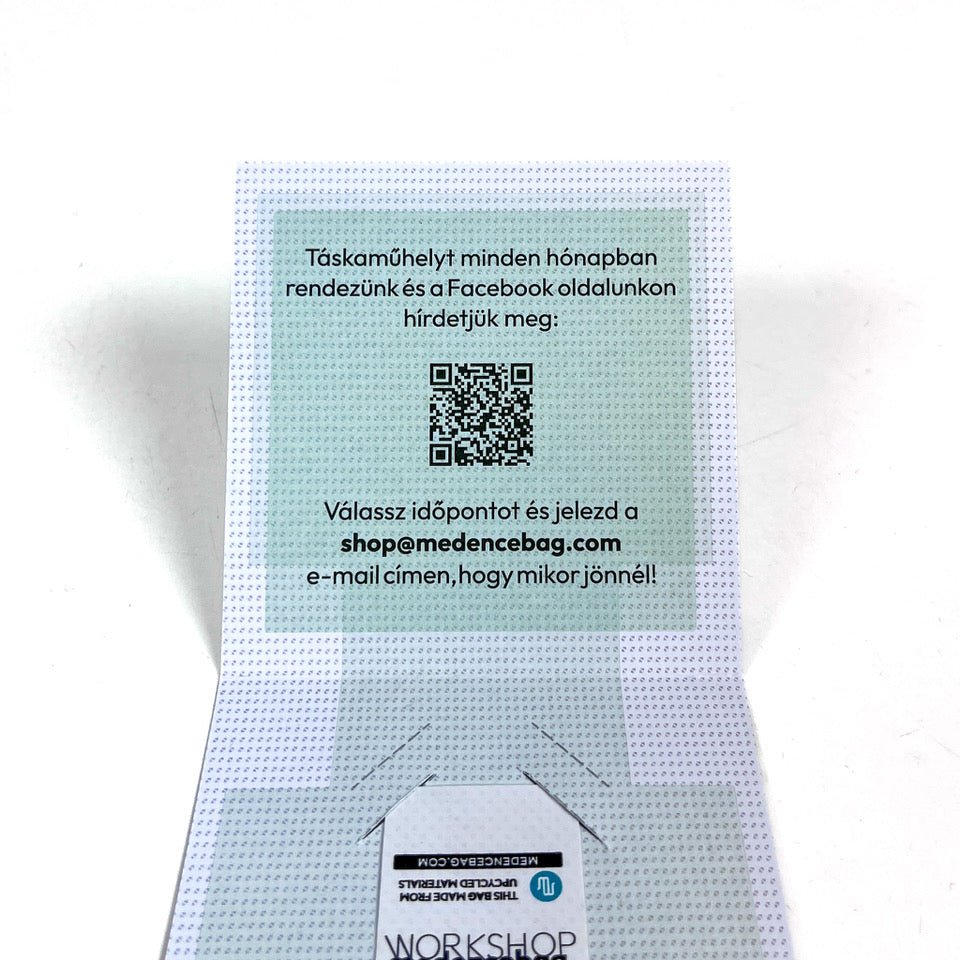 WORKSHOP Kupon - Gift Card - medencebag